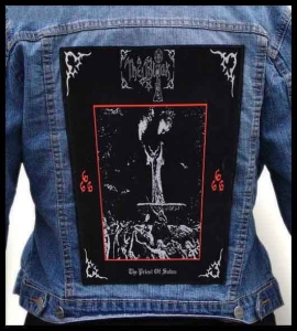 THE BLACK - The Priest of Satan -- Backpatch