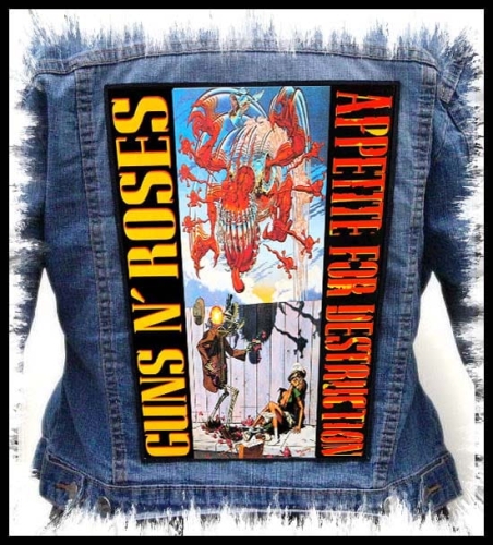 Guns N Roses - Appetite For Destruction #2 -- Backpatch Back Patch.jpg