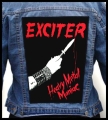 EXCITER - Heavy Metal Maniac -- Backpatch.jpg