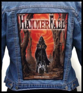 HAMMER FALL - Glory to the Brave -- Backpatch