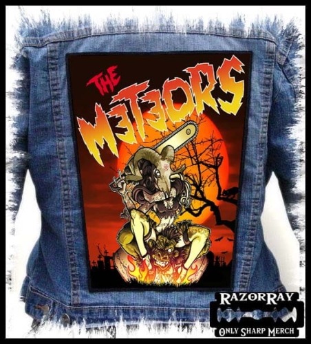 THE METEORS -- Backpatch Back Patch.jpg
