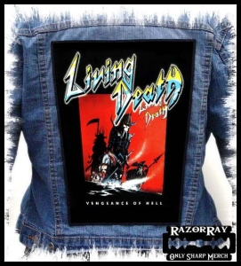 LIVING DEATH - Vengeance of Hell -- Backpatch 