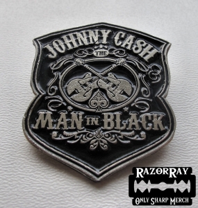 JOHNNY CASH -- Metal Pin
