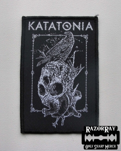 KATATONIA - Skull -- Woven Patch 