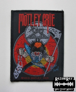 MOTLEY CRUE - Allister Fiend -- Woven Patch 