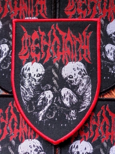 CENOTAPH - FETUS [red border] -- Woven Patch
