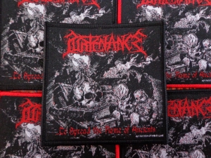 Naszywka PURTENANCE - TO SPREAD THE FLAME OF ANCIENTS [black border] 
