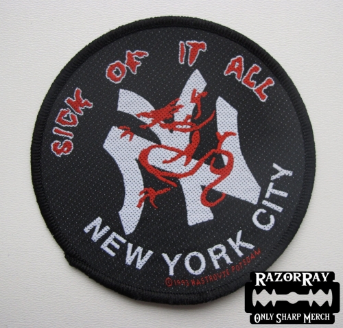 SICK OF IT ALL - New York City --- patch.JPG