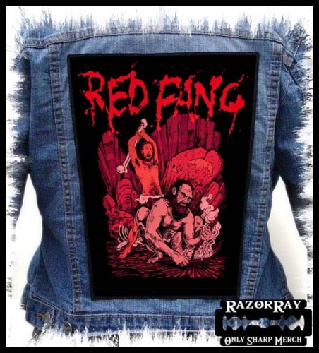 RED FANG - Cavemans -- Backpatch Back Patch.jpg