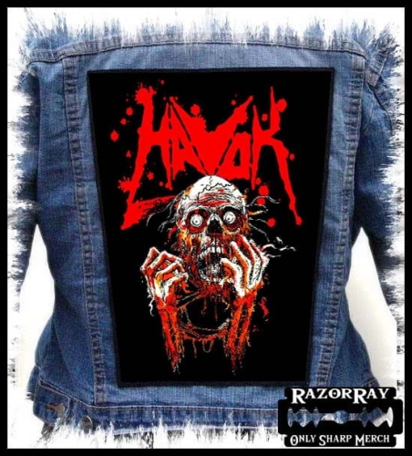 HAVOK - Skull -- Backpatch Back Patch.jpg