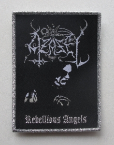 AZAZEL - Rebellious Angels [silver border] -- Woven Patch 