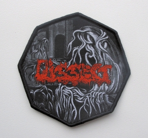 DISSECT - Swallow Swouming Mass [black border] -- Woven Patch 