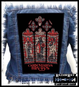 CARPENTER BRUT  - Carpentarius Brutus -- Backpatch