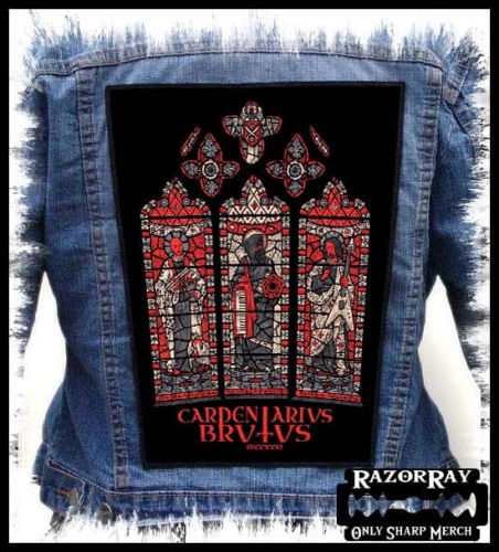 CARPENTER BRUT  - Carpentarius Brutus --- Backpatch Back Patch.jpg