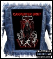 CARPENTER BRUT  - On The Loose --- Backpatch Back Patch.jpg