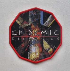 EPIDEMIC - Decameron [red border] -- Woven Patch