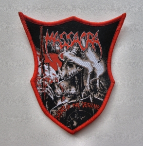 Naszywka MASSACRA - Signs of the Decline [red border] 