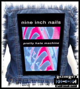 NINE INCH NAILS - Pretty Hate Machine -- Backpatch