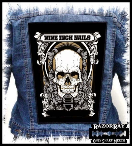 NINE INCH NAILS - Skull --- Back Patch Backpatch.jpg