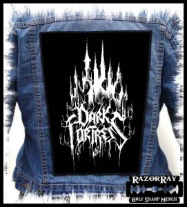 DARK FORTRESS - Logo -- Backpatch 