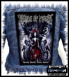CRADLE OF FILTH - Darkly, Darkly, Venus Aversa -- Backpatch