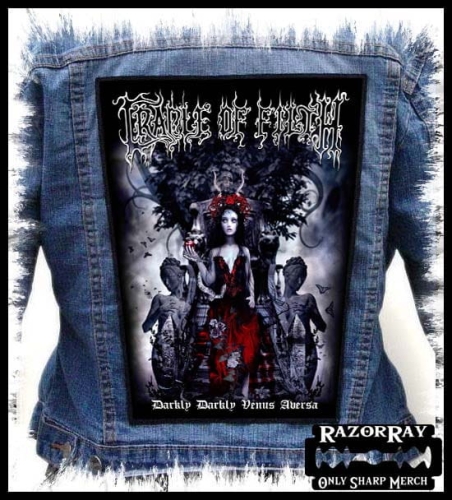 CRADLE OF FILTH - Darkly, Darkly, Venus Aversa --- Backpatch Back Patch.jpg