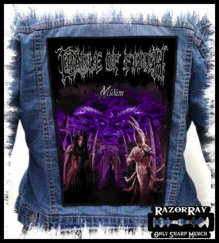 CRADLE OF FILTH - Midian --- Backpatch Back Patch.jpg