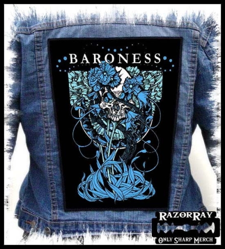 BARONESS - Skull --- Backpatch Back Patch.jpg