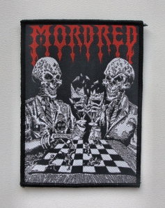 MORDRED - THE DEMOS 1986-1988 [black border] -- Woven Patch