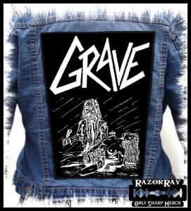 GRAVE - Sexual Mutilation [black] -- Backpatch 