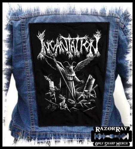 INCANTATION - Upon the Throne of Apocalypse --- Backpatch Back Patch.jpg