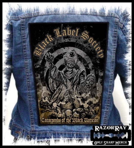 BLACK LABEL SOCIETY - Catacombs of the Black Vatican --- Backpatch Back Patch.jpg