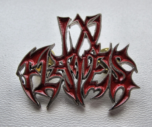 IN FLAMES - Old Logo --- Metal Pin.JPG