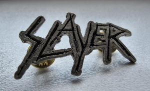 SLAYER - Logo -- Metal Pin 