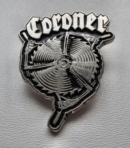 Przypinka CORONER - Saw