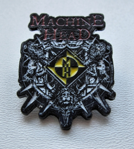 MACHINE HEAD - Lions [black] --- Metal Pin.JPG