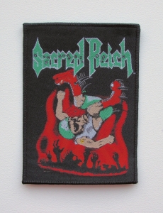 Naszywka SACRED REICH - STAGE DIVER [black border]