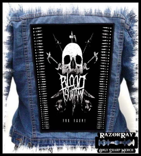 BLOOD TSUNAMI – For Faen --- Backpatch Back Patch.jpg
