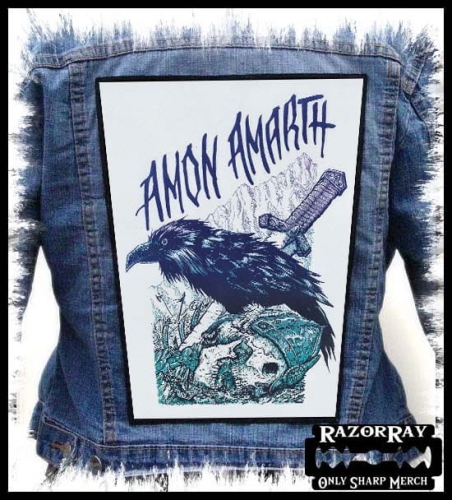 AMON AMARTH - Raven --- Backpatch Back Patch.jpg