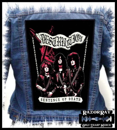 DESTRUCTION - Sentence of Death --- Backpatch Back Patch.jpg