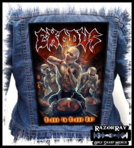 EXODUS - Blood In Blood Out -- Backpatch  
