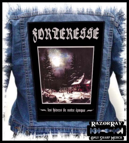 FORTERESSE - Les hivers de notre époque --- Backpatch Back Patch.jpg