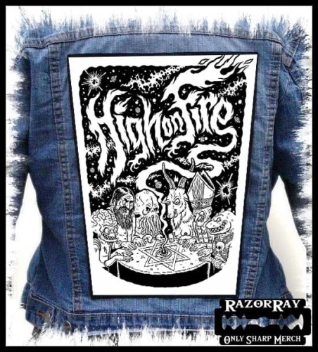 HIGH ON FIRE - Occultic Game --- Backpatch Back Patch.jpg