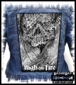 HIGH ON FIRE - Skull Thunder --- Backpatch Back Patch.jpg