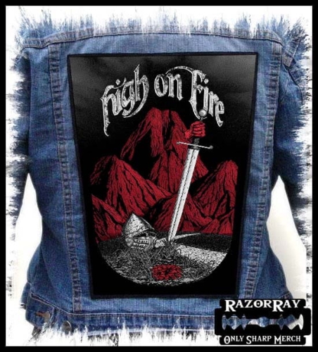 HIGH ON FIRE - Sword --- Back Patch Backpatch.jpg