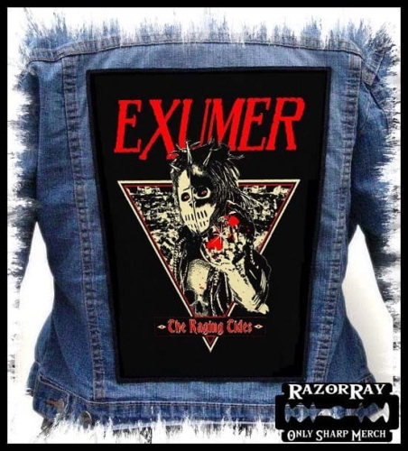 EXUMER - The Raging Tides --- Backpatch Back Patch.jpg