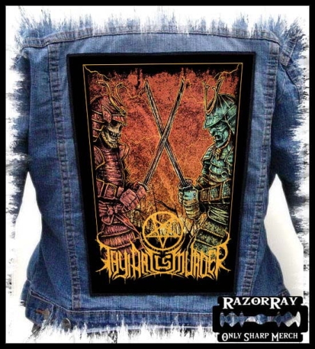 THY ART IS MURDER - Samurai -- Backpatch Backpatch.jpg