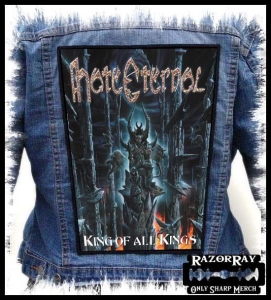 HATE ETERNAL - King of All Kings -- Backpatch 