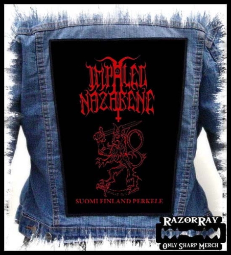 IMPALED NAZARENE - Suomi Finland Perkele --- Backpatch Back Patch.jpg