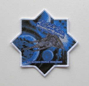 Naszywka CRYSTAL AGE - Far Beyond Divine Horizons [white border] 